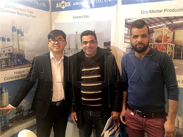 Наша компания AIMIX участвовала в тунисской выставке
