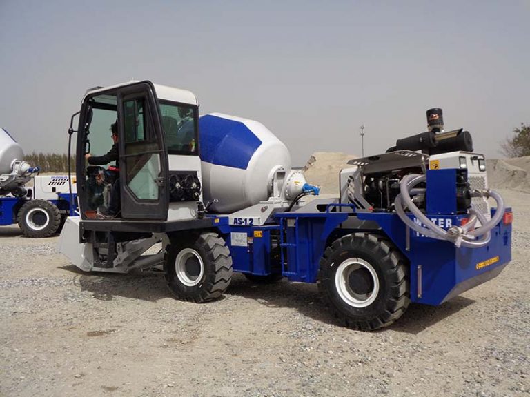 Бетоносмеситель с самозагрузкой AS-3.5 отправился в Мексику