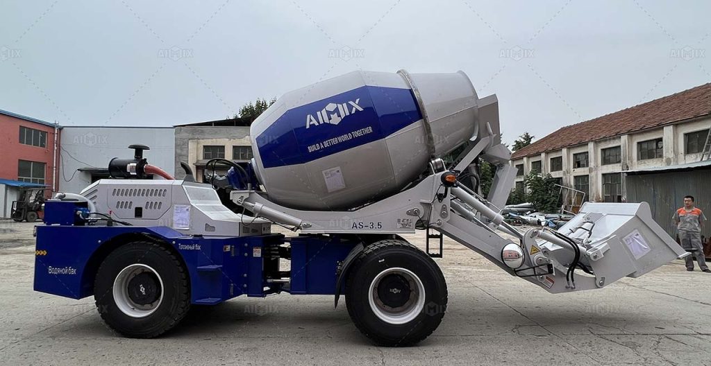 Бетоносмеситель с самозагрузкой цена выгодна, 4.8 - 26 м3/ч
